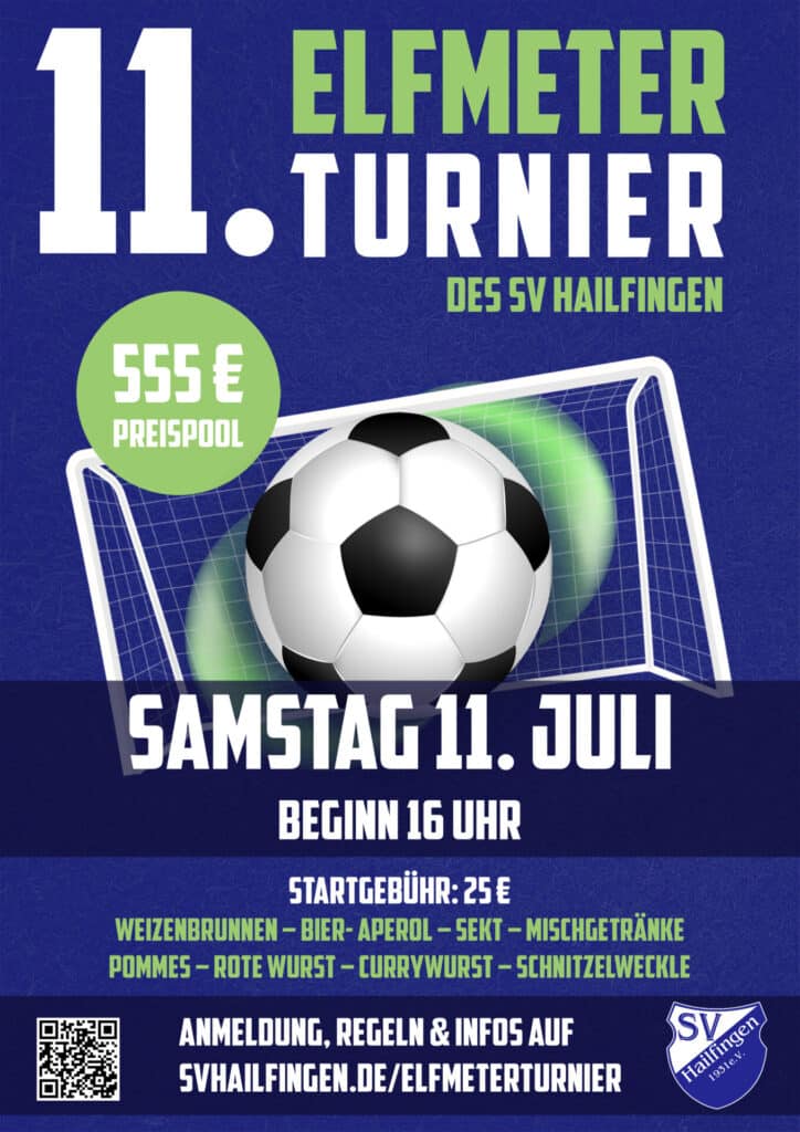 11. Elfmeterturnier des SV Hailfingen
