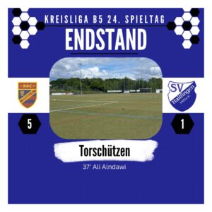 SSC Tübingen II – SV Hailfingen 5:1 (2:1)
